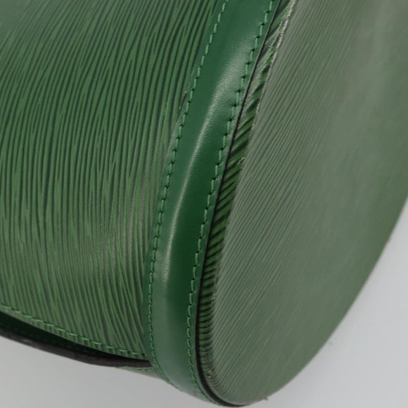 LOUIS VUITTON Epi Cluny Shoulder Bag Green M52254 LV Auth 177308