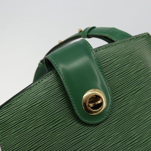 LOUIS VUITTON Epi Cluny Shoulder Bag Green M52254 LV Auth 177308