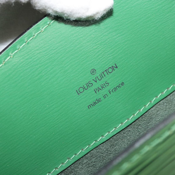 LOUIS VUITTON Epi Cluny Shoulder Bag Green M52254 LV Auth 177308