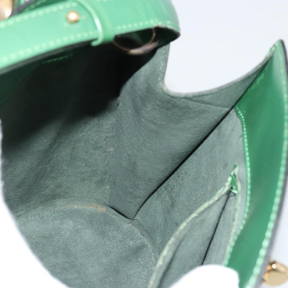LOUIS VUITTON Epi Cluny Shoulder Bag Green M52254 LV Auth 177308