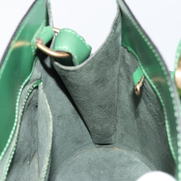 LOUIS VUITTON Epi Cluny Shoulder Bag Green M52254 LV Auth 177308