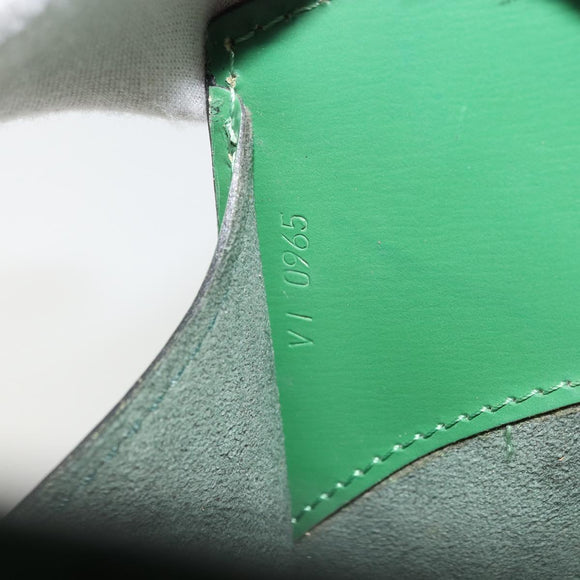 LOUIS VUITTON Epi Cluny Shoulder Bag Green M52254 LV Auth 177308