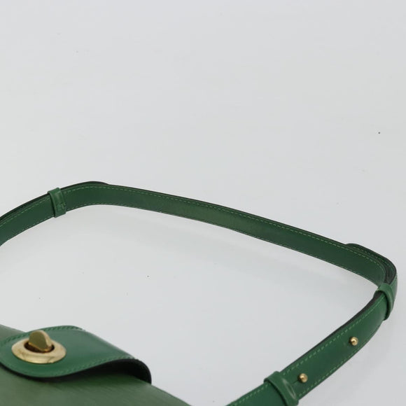 LOUIS VUITTON Epi Cluny Shoulder Bag Green M52254 LV Auth 177308