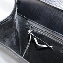 Christian Dior Shoulder Bag Leather Black Gold Auth 177312-23