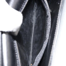 Christian Dior Shoulder Bag Leather Black Gold Auth 177312-12