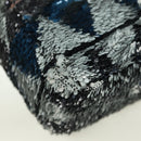 CHANEL Matelasse Chain Shoulder Bag Sequin Gray Silver CC Auth 177320SM-15