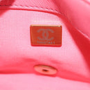 CHANEL Matelasse Chain Shoulder Bag Lamb Skin Pink Gold CC Auth 177321SAM-11