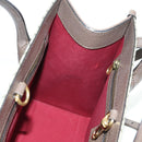 GUCCI GG Supreme Donald duck Hand Bag PVC 2way Beige Gold 648134 Auth 177329M-26