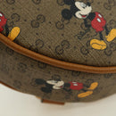GUCCI Micro GG Supreme Disney Backpack PVC Beige Gold 603730 Auth 177330M-15