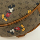 GUCCI Micro GG Supreme Disney Backpack PVC Beige Gold 603730 Auth 177330M-16