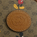 GUCCI Micro GG Supreme Disney Backpack PVC Beige Gold 603730 Auth 177330M-19