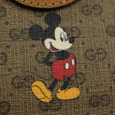 GUCCI Micro GG Supreme Disney Backpack PVC Beige Gold 603730 Auth 177330M-20