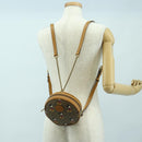 GUCCI Micro GG Supreme Disney Backpack PVC Beige Gold 603730 Auth 177330M-26