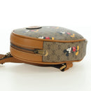 GUCCI Micro GG Supreme Disney Backpack PVC Beige Gold 603730 Auth 177330M-3