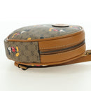 GUCCI Micro GG Supreme Disney Backpack PVC Beige Gold 603730 Auth 177330M-4