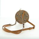 GUCCI Micro GG Supreme Disney Backpack PVC Beige Gold 603730 Auth 177330M-7