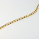 BURBERRY Chain Shoulder Bag Leather Pink Gold Auth 177331A-9