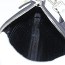 PRADA Shoulder Bag Patent leather Silver Auth 177333A-19