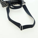 Christian Dior Trotter Canvas Oblique Book Hand Bag 2way Navy Auth 177334SAM-9