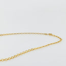 Salvatore Ferragamo Chain Shoulder Bag Leather Black Gold Auth 177335A-8