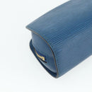 LOUIS VUITTON Epi Dauphine PM Pouch Blue M48445 LV Auth 177339-16