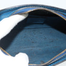 LOUIS VUITTON Epi Dauphine PM Pouch Blue M48445 LV Auth 177339-10