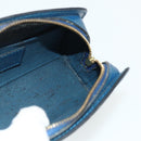 LOUIS VUITTON Epi Dauphine PM Pouch Blue M48445 LV Auth 177339-17