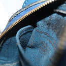 LOUIS VUITTON Epi Dauphine PM Pouch Blue M48445 LV Auth 177339-12