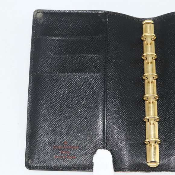 LOUIS VUITTON Epi Agenda PM Day Planner Cover Red R20057 LV Auth 177340