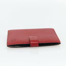 LOUIS VUITTON Epi Agenda PM Day Planner Cover Red R20057 LV Auth 177340-3