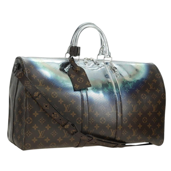 LOUIS VUITTON Metallic Nebula Keepall Bandouliere 50 Bag M23118 Auth 177343SAM