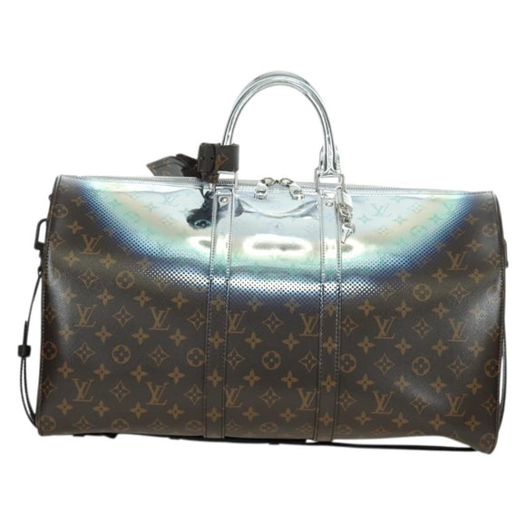 LOUIS VUITTON Metallic Nebula Keepall Bandouliere 50 Bag M23118 Auth 177343SAM