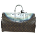 LOUIS VUITTON Metallic Nebula Keepall Bandouliere 50 Bag M23118 Auth 177343SAM-2