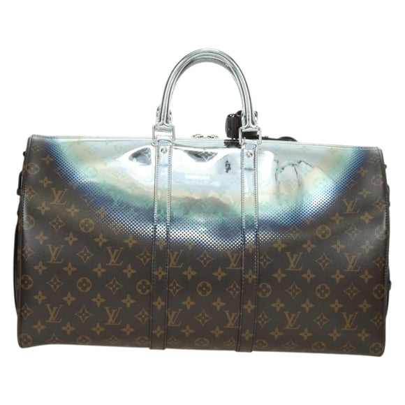 LOUIS VUITTON Metallic Nebula Keepall Bandouliere 50 Bag M23118 Auth 177343SAM