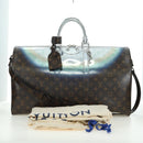 LOUIS VUITTON Metallic Nebula Keepall Bandouliere 50 Bag M23118 Auth 177343SAM-12