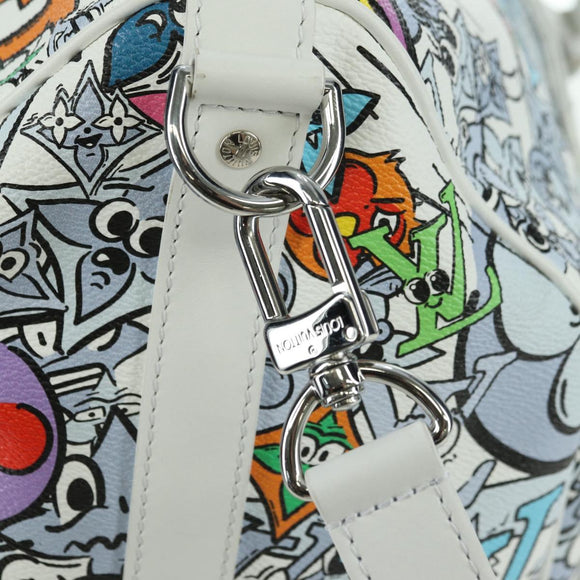 LOUIS VUITTON Monogram Comics Keepall Bandouliere 50 Bag M21863 Auth 177344SAM