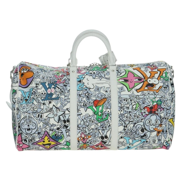 LOUIS VUITTON Monogram Comics Keepall Bandouliere 50 Bag M21863 Auth 177344SAM