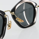 Miu Miu Sunglasses plastic Black Auth 177347A-9