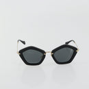 Miu Miu Sunglasses plastic Black Auth 177347A-13
