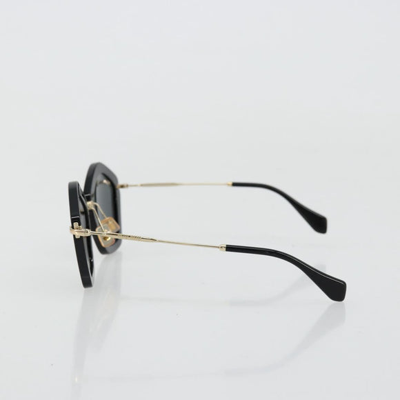 Miu Miu Sunglasses plastic Black Auth 177347A