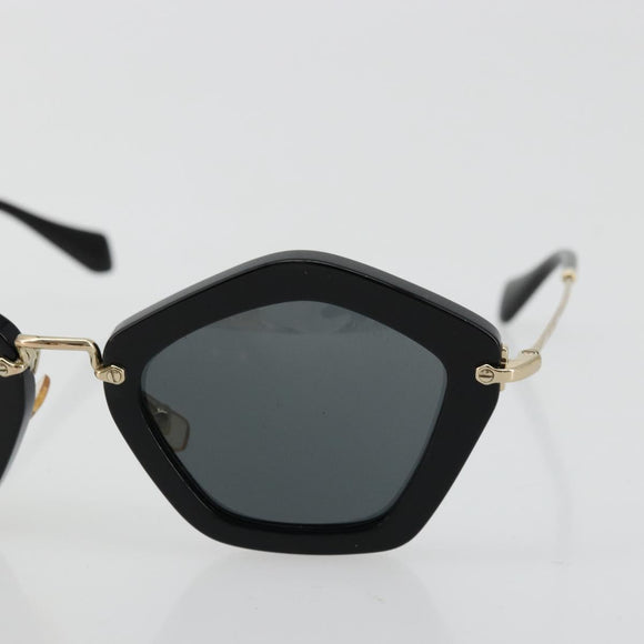 Miu Miu Sunglasses plastic Black Auth 177347A