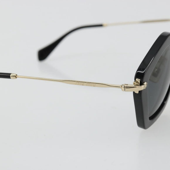 Miu Miu Sunglasses plastic Black Auth 177347A