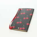 LOUIS VUITTON Collector Cherry Print Notebook MM Jane Canvas GI1371 Auth 177348M-19