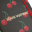 LOUIS VUITTON Collector Cherry Print Notebook MM Jane Canvas GI1371 Auth 177348M-7