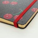 LOUIS VUITTON Collector Cherry Print Notebook MM Jane Canvas GI1371 Auth 177348M-8