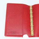 LOUIS VUITTON Epi Agenda PM Day Planner Cover Red R20057 LV Auth 177349-18