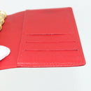 LOUIS VUITTON Epi Agenda PM Day Planner Cover Red R20057 LV Auth 177349-21