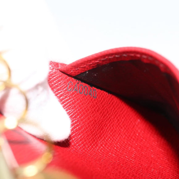 LOUIS VUITTON Epi Agenda PM Day Planner Cover Red R20057 LV Auth 177349