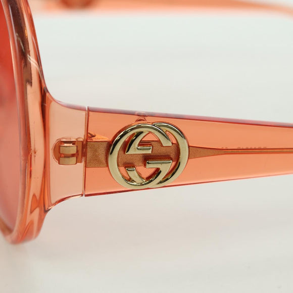 GUCCI Sunglasses plastic Orange Auth 177351M