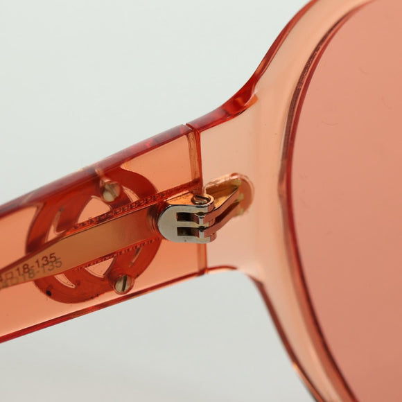 GUCCI Sunglasses plastic Orange Auth 177351M